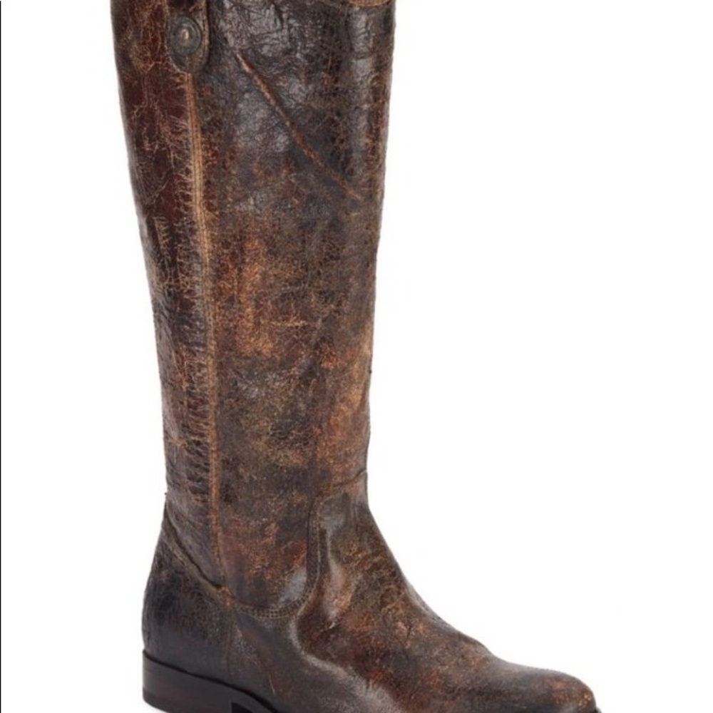Frye distressed Melissa riding boots